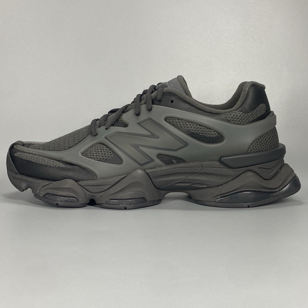 New Balance 9060 X Black Cement Mens 10.5 Womens 12 U9060IAA Shoes New With Box - Picture 6 of 12